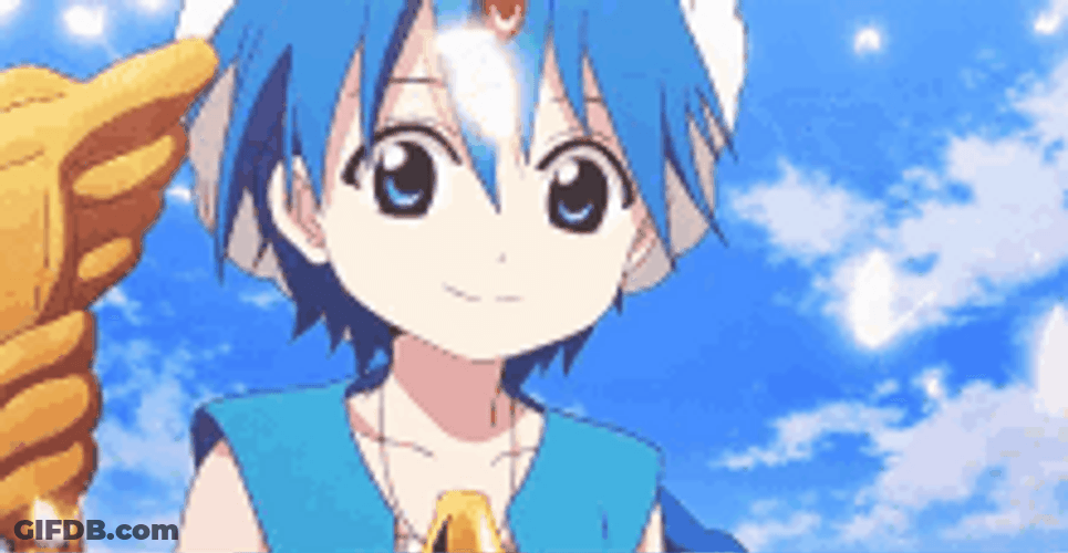 Aladdin From Magi Shiny Eyes GIF
