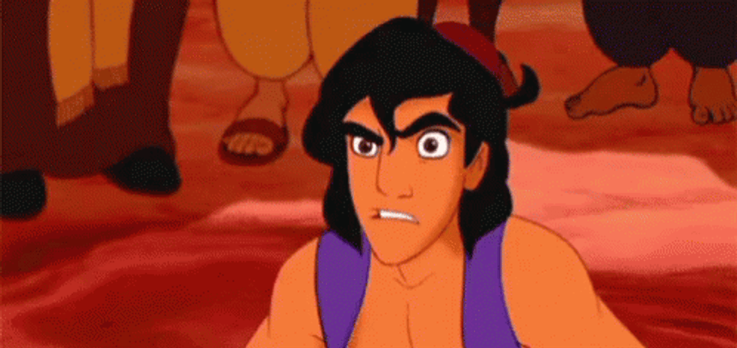Aladdin Mad Pout GIF
