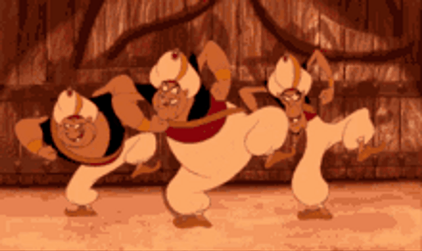 Aladdin Royal Guards Dance GIF