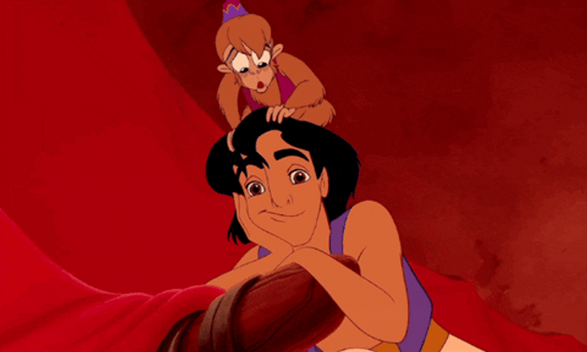 Aladdin Staring In Love GIF