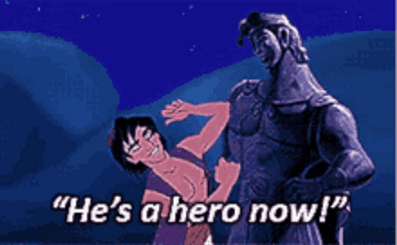 Aladdin With Hercules Gay GIF