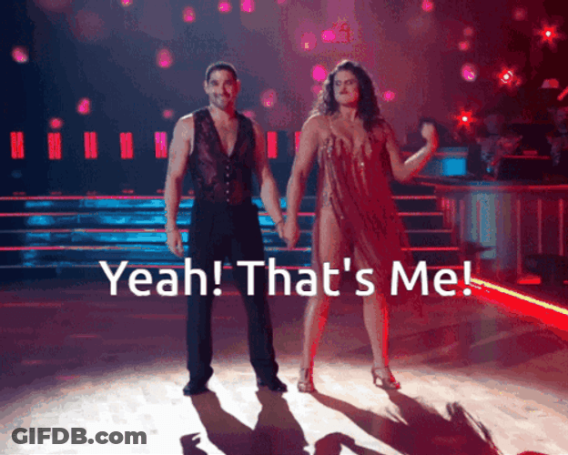 Alan And Ilona Maher Yeah Thats Me GIF