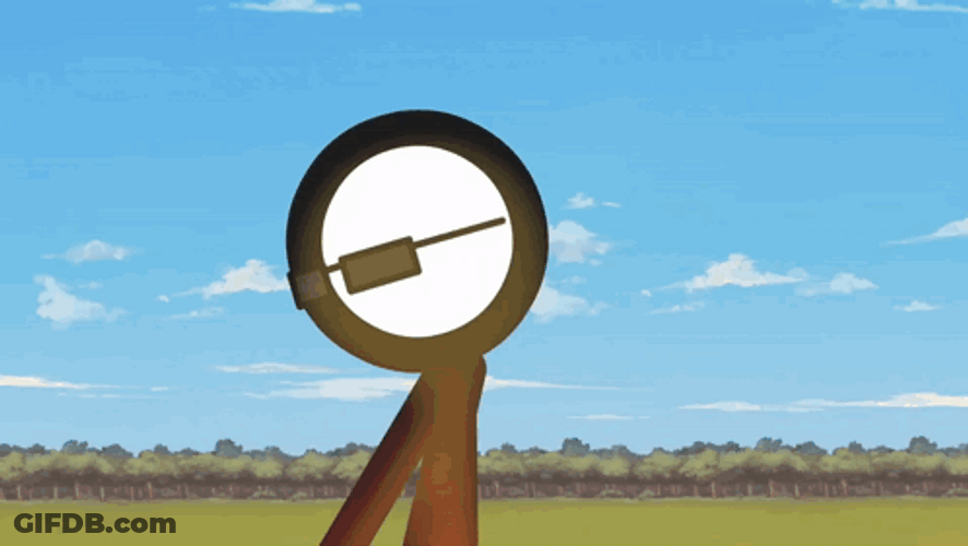 Alan Becker Cool Stick Man GIF