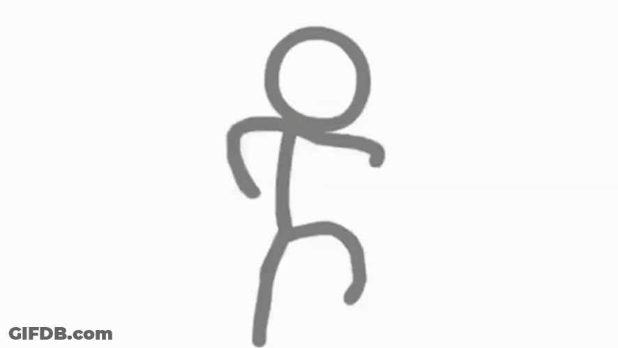 Alan Becker Gray Stick Man GIF
