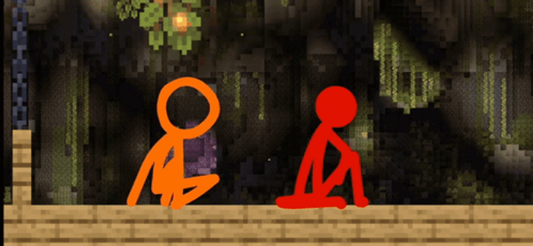 Alan Becker Orange And Red GIF