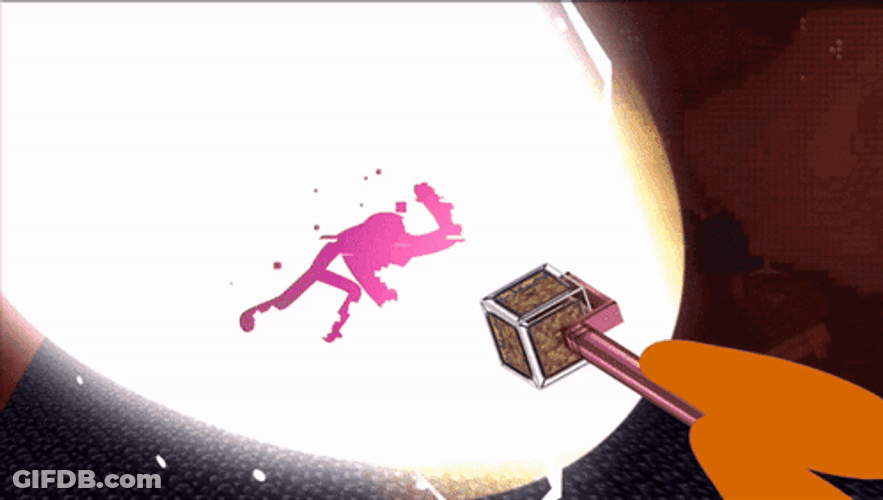 Alan Becker Orange Power GIF