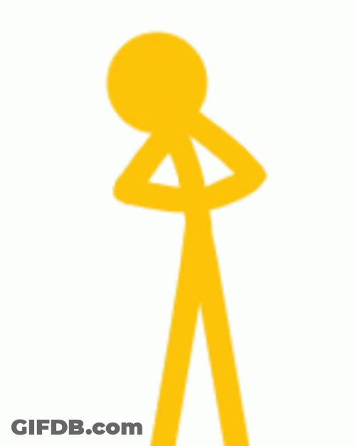 Alan Becker So Still Yellow GIF