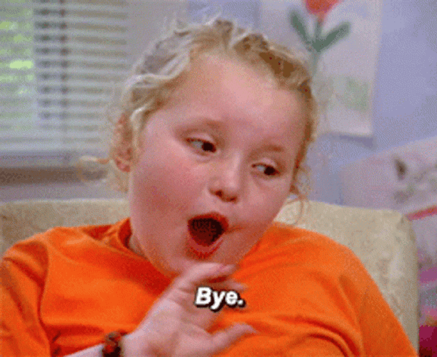 Alana Thompson Waving Goodbye GIF