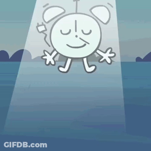 Alarm Clock Holding Plug GIF
