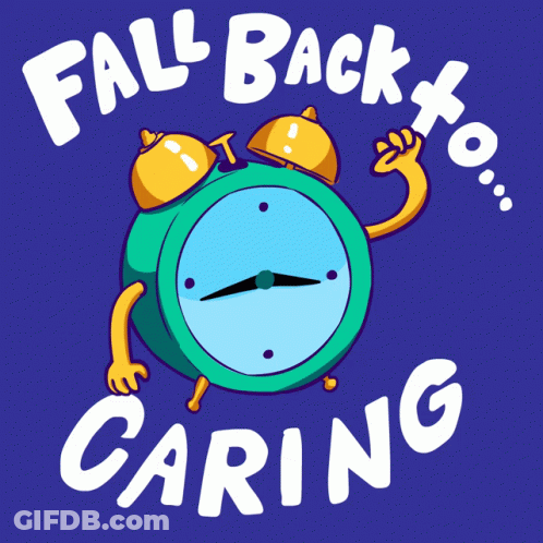 Alarm Clock With Fall Back Loving GIF
