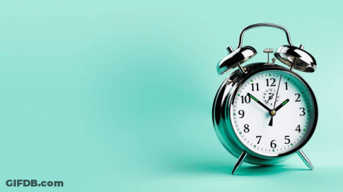 Alarm Clock With Remember To Adjust GIF