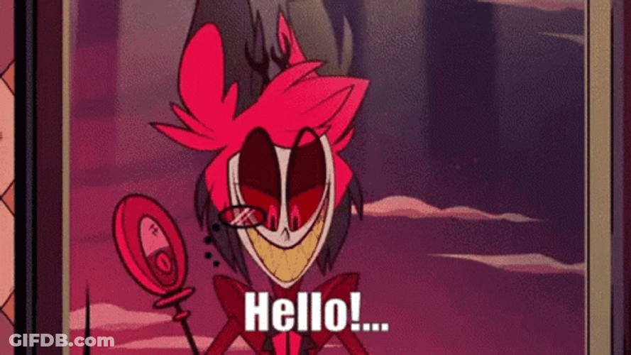 Alastor And Carlie Hazbin Hotel GIF