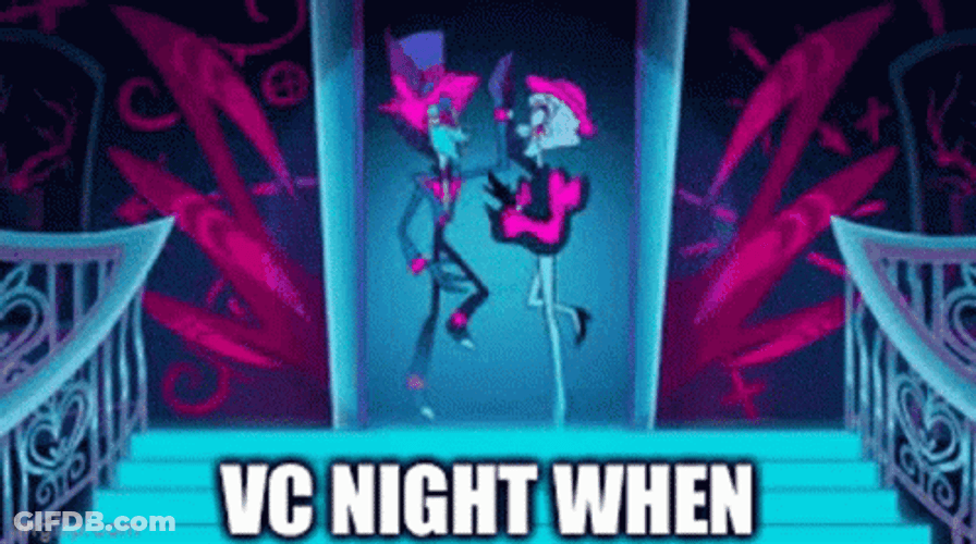 Alastor Dancing Vc Night When GIF