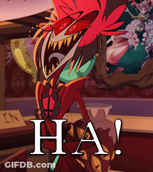 Alastor Ha No GIF