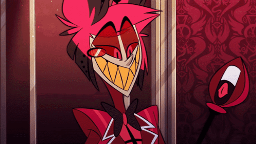 Alastor Hazbin Hotel Demon Guy GIF