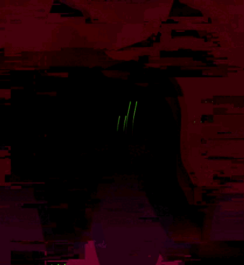 Alastor Hazbin Hotel Green Lights GIF