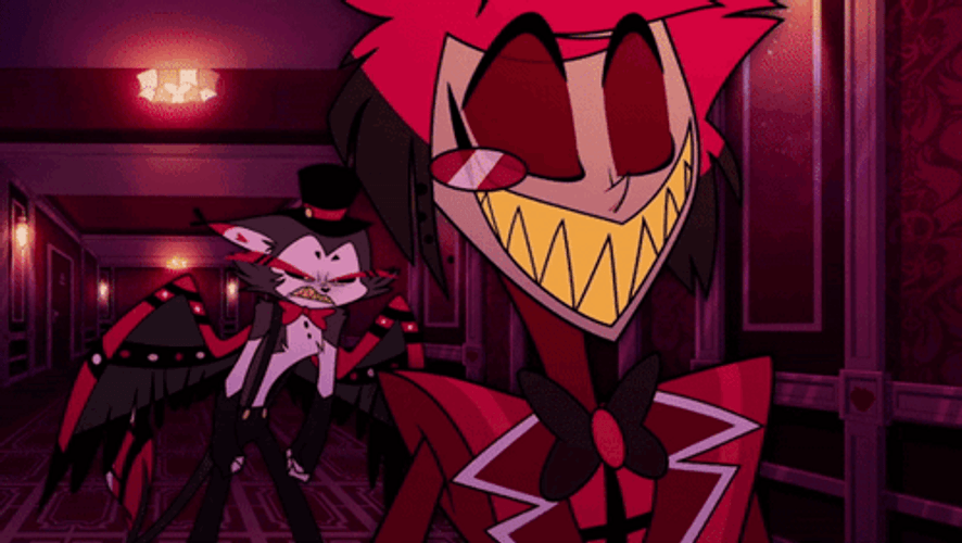 Alastor Hazbin Hotel Where You Going GIF