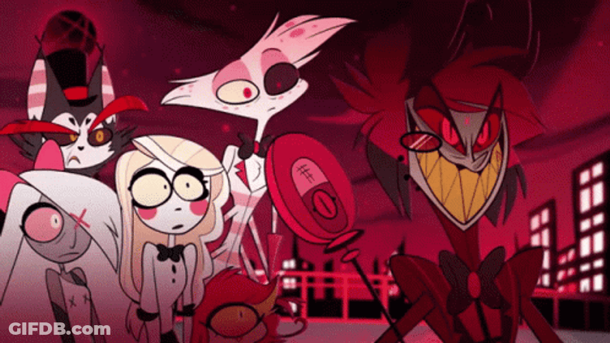 Alastor Im Starved GIF