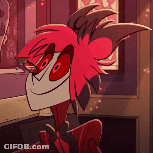 Alastor Nope Im Out Bye GIF