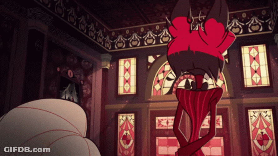 Alastor Spooky Vintage Demon GIF