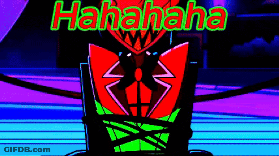 Alastor Vox GIF