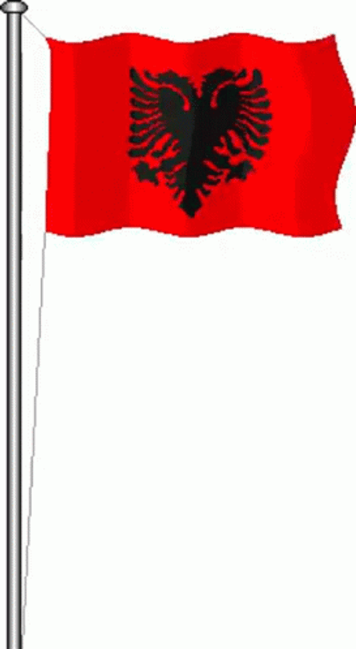Albania Animated Flag GIF