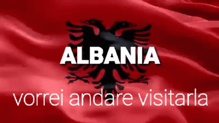 Albania Flag Visit GIF