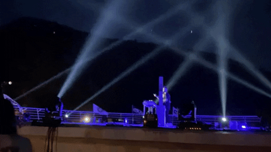 Albania Night Lights DJ CryJaxx GIF