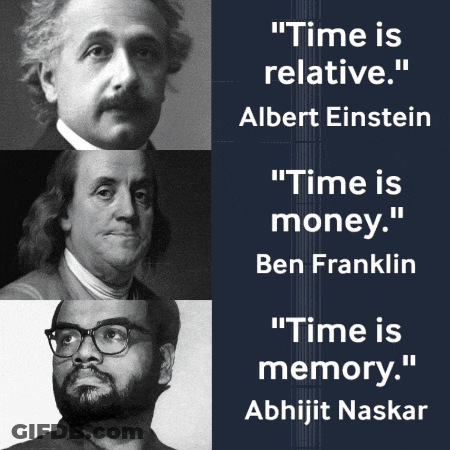 Albert Einstein Ben Franklin And Abhijit Naskar Quoted On Poster GIF