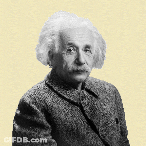 Albert Einstein Iconic Picture GIF