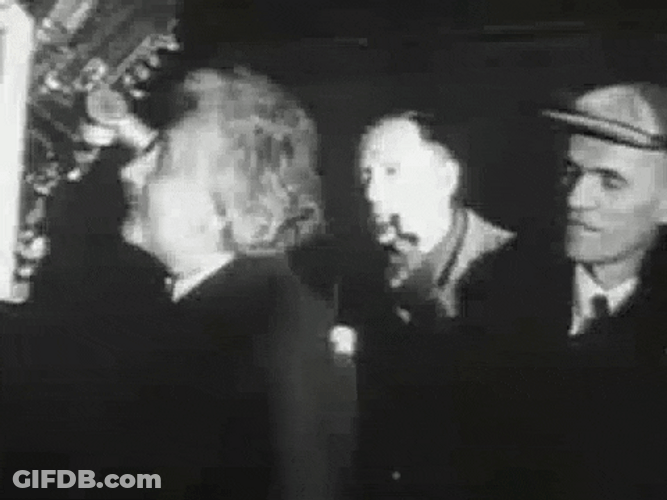 Albert Einstein Metric Spaces GIF