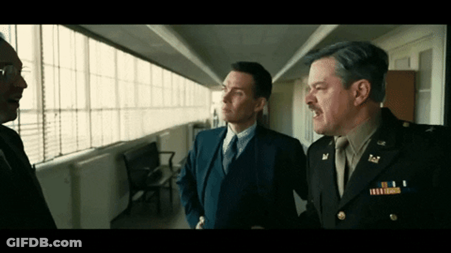 Albert Einstein Oppenheimer GIF