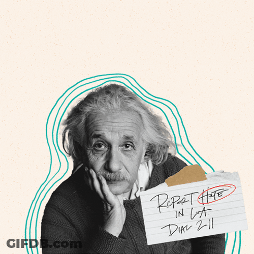 Albert Einstein Quote GIF