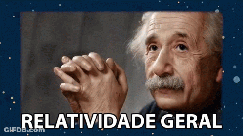 Albert Einstein Relatividade Geral GIF