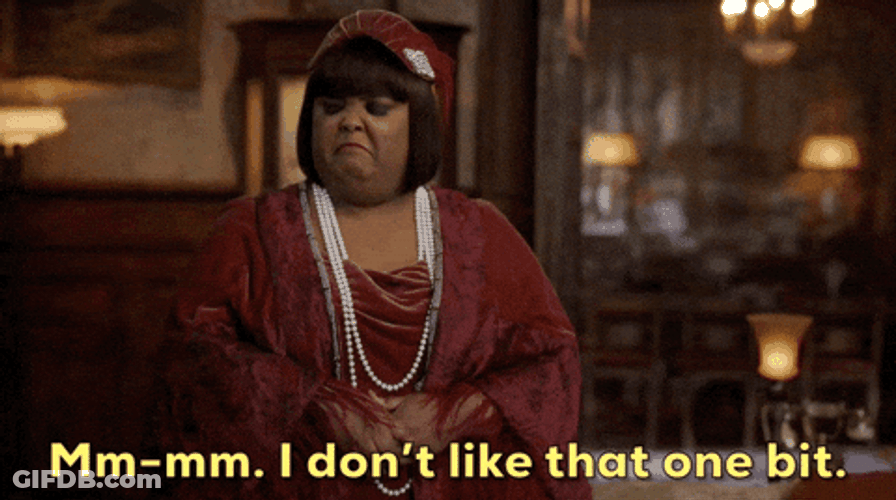 Alberta Haynes Nope Dont Like That GIF