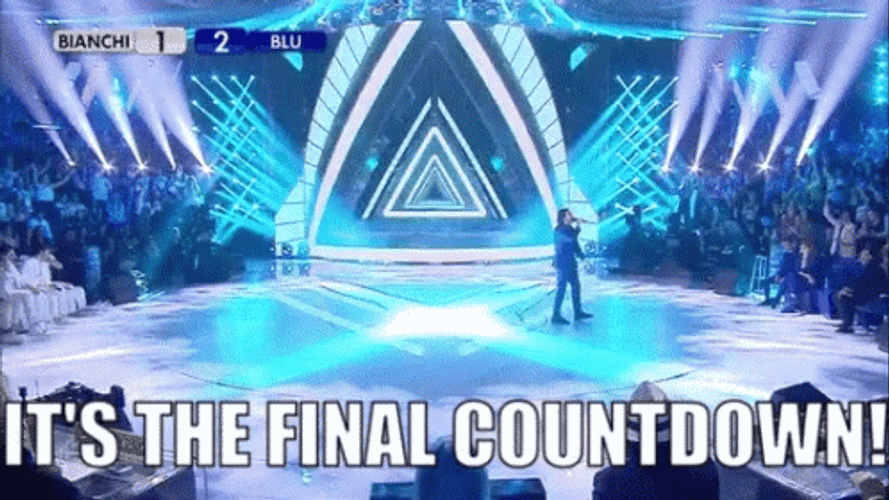 Alberto Urso The Final Countdown GIF