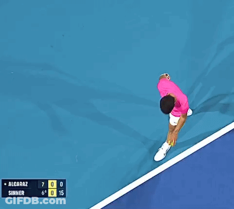 Alcaraz Vs Sinner ATP Tour Tennis Match GIF