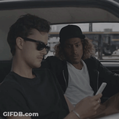 Alcatel Phone Friends Texting GIF
