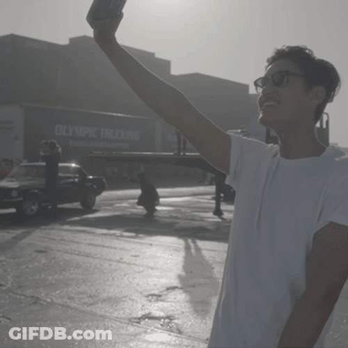 Alcatel Phone Guy Selfie GIF