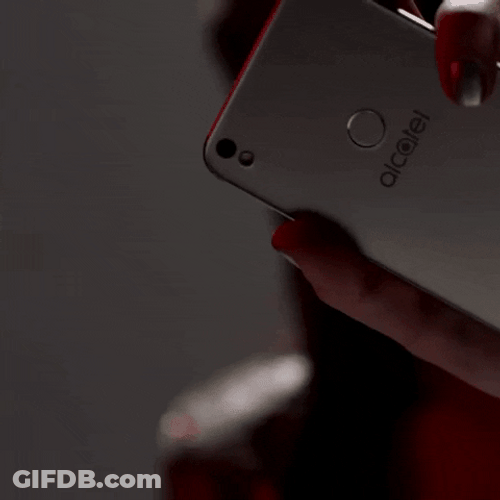 Alcatel Phone Show Off Ad GIF