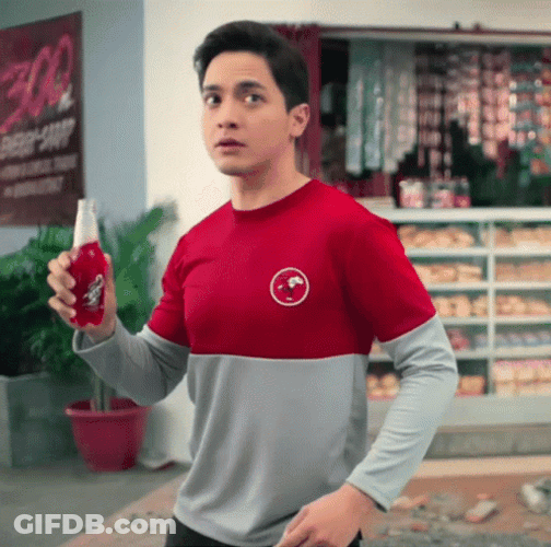 Alden Richards Sting Energy Drink GIF