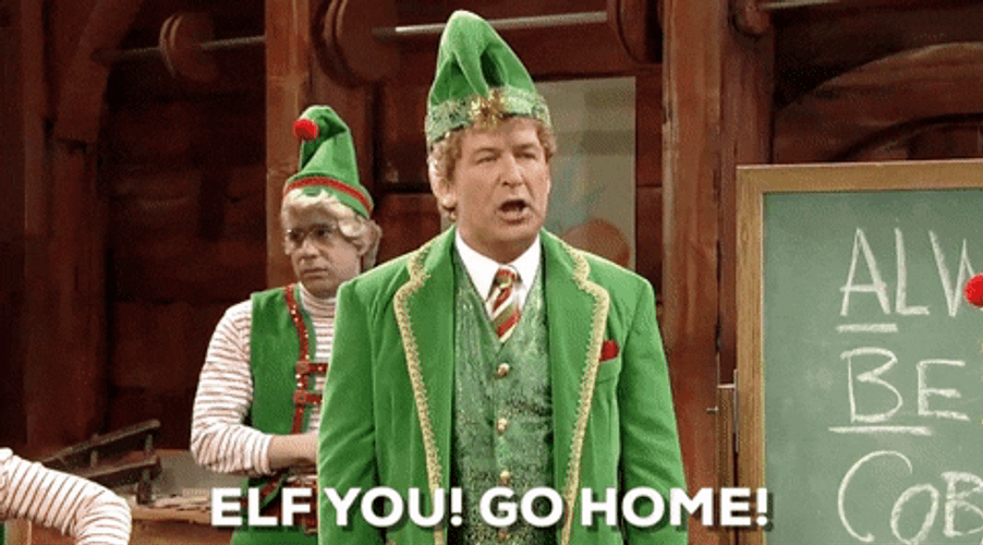Alec Baldwin Elf You GIF