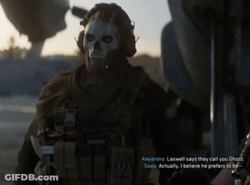 Alejandro Laswell They Call You Ghost Soap GIF