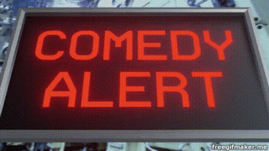 Alert Comedy TV Screen GIF