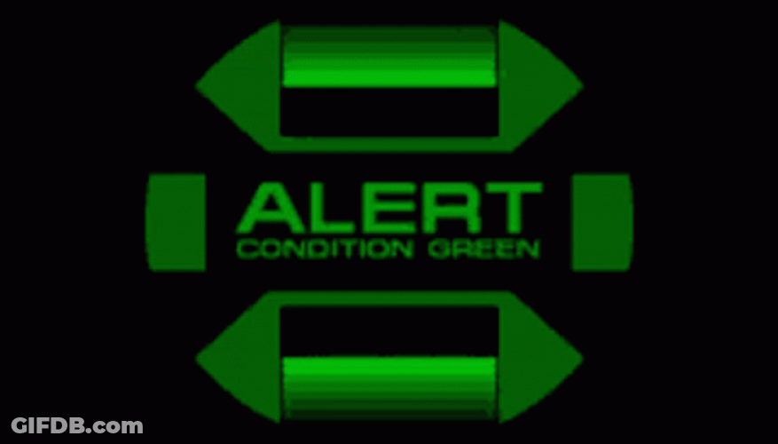Alert Condition Green GIF