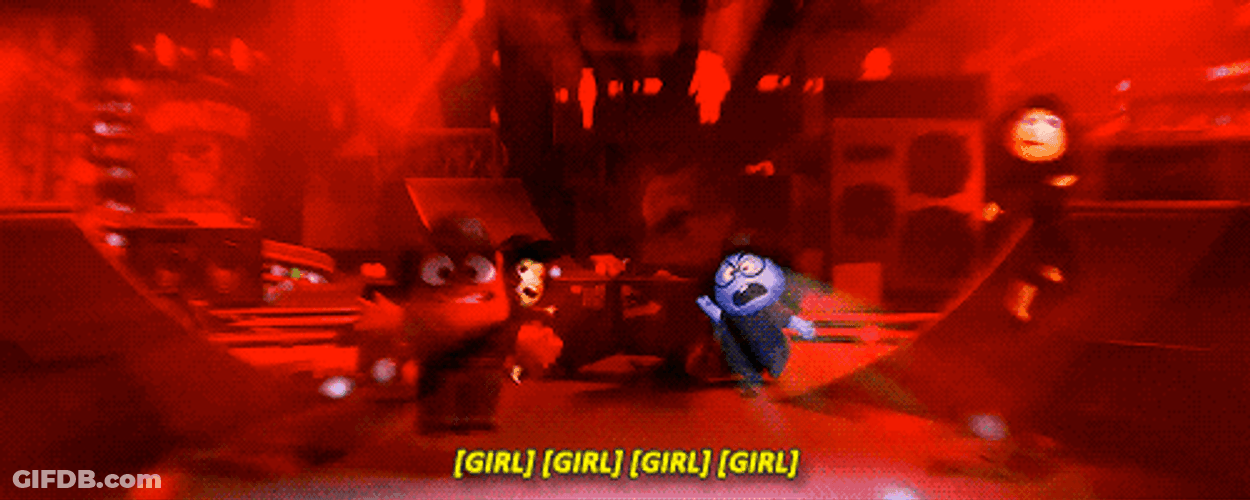 Alert Panic Inside Out GIF