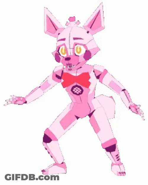 Alerted Funtime Foxy GIF