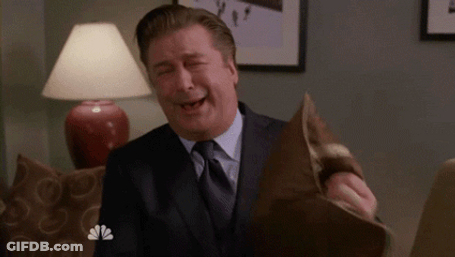 Alex Baldwin Hysterical Trying Not To Cry GIF