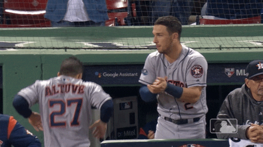 Alex Bregman Clapping GIF