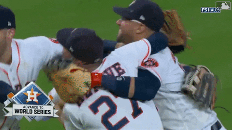 Alex Bregman Hugged GIF